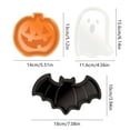 thumbnail image 3 of Halloween Pumpkin Bat Candy Dish Decorative Fruit Tray PP Material Snack Serving Plate Rack for Baking Sheet 15 X 21 Cooking Racks for Oven Use Non Stick 11x7 Baking Pan for Toaster Oven Nonstick Pot, 3 of 7