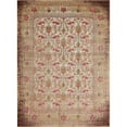 thumbnail image 6 of Luxe Weavers Non-Shedding Vintage Bohemian Floral Area Rug Cream 8x10, 6 of 6