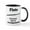 White/Black Inside, variant on CafePress - Funny Flute Gift Mug - 11 oz Ceramic Mug - Novelty Coffee Tea Cup