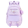 thumbnail image 4 of ibiyuan School Backpacks Cute Animal Print Comfort Padded Strap Durable Lightweight School Bag for Ages 3rd 4th 5th 6th, Daycare, Campus, Daily Activities, 4 of 4