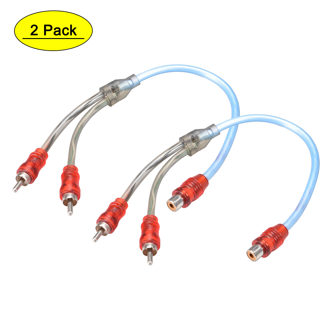 Speaker Installation Speaker Wiring Harnesses uxcell 1 Male to 2 Female