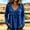 5# Blue, variant on Fluencers Picks Boho Tops for Women Cotton-Linen Vintage Solid Fringe Long Sleeve Shirts Western Fringe Shirts Hippie Gauze Vacation Blouses