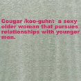 thumbnail image 3 of CafePress - COUGAR DEFINITION SHIRT Nightshirthi Women's Light - Women's Nightshirt, 3 of 4