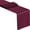 Burgundy, variant on Yihuala Color Event Table Runners Satins Finish, 12x108inch for Weddings and Formal Gatherings