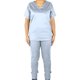 thumbnail image 5 of Pijama Quirurjica Uniforme Medico Clinico Mujer Recto Gris ME, 5 of 5