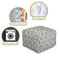 thumbnail image 6 of Majestic Home Goods Athens Indoor / Outdoor Fabric Ottoman, 6 of 6