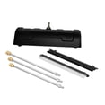 thumbnail image 4 of Dickly 6 Pieces Surface Cleaner Pressure Washer Extension Brushes Quick Connect Durable Black, 4 of 8