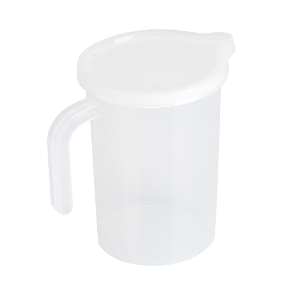 Baluue 2pcs Graduated Measuring Cup Mixing Pitcher Handled Measuring Cup  Drinking Pitchers Durable Small Measuring Cup Sample Cup Liquid Plastic
