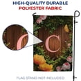 thumbnail image 3 of America Forever Spring Monogram Garden Flag Letter C 12.5 x 18 inches Double Sided Vertical Outdoor, Yard, Lawn, Seasonal Decorative Beautiful Flowers, Garden, Summer Butterfly Garden Flag, 3 of 4