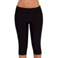thumbnail image 1 of Xishao Mujer Shorts de Baño Deportivo Pantalones Cortos Ajustados Rush Guard C-Negro 2XL C-Negro 2XL Xishao ropa, 1 of 2