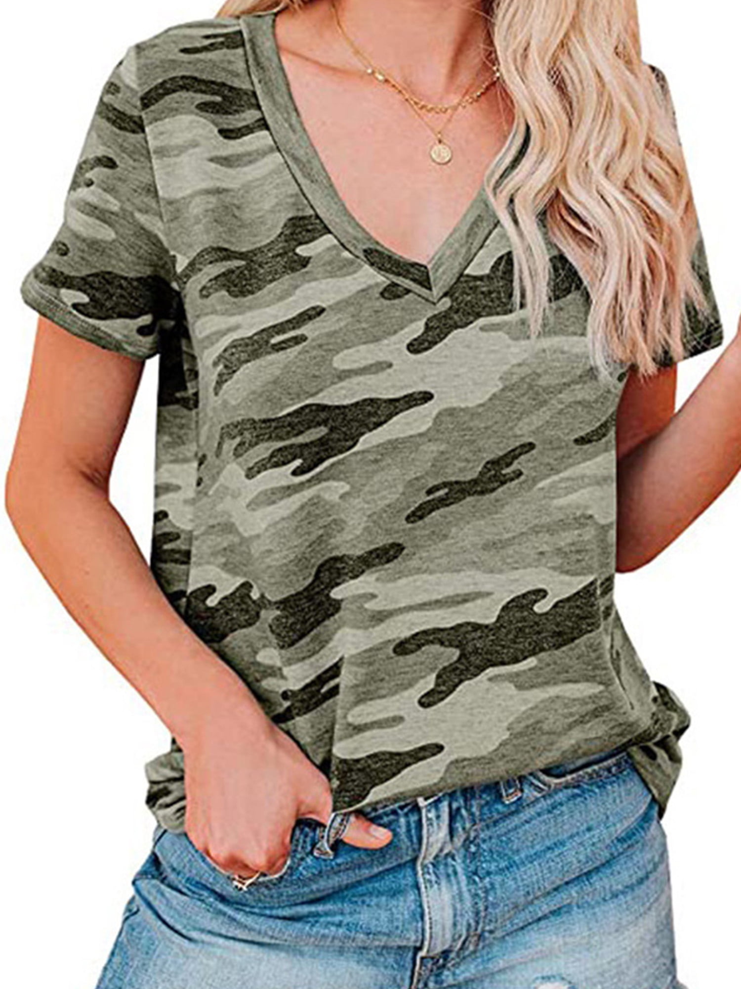 T-shirt Pullover Tunic Tops Blouses 
