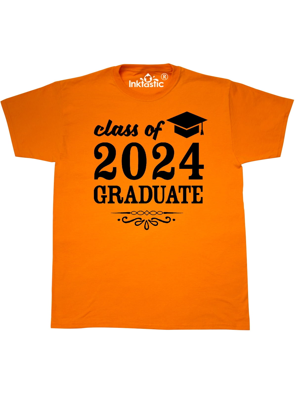 INKtastic Class of 2024 Graduate with Graduation Cap TShirt
