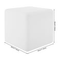 thumbnail image 2 of 30*30*30cm 5V RGB 16-Color Changing LED Light Up Furniture Chair Cube Stool Night Light & Remote Control, 2 of 19