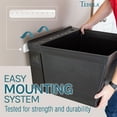 thumbnail image 3 of Tehila Wall Mounted Black Utility Sink with Drain Assembly Kit, 3 of 9