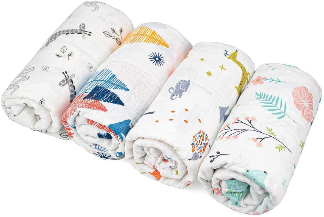 New Soft Swaddle Squares Blanket for Baby Toddler Newborn Supply C 