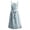 E, variant on Apron Sleeve Solid Color Bandage Aprons for Kitchen Cooking Japanese Style Women Chef Housewarming Cooks Accessories