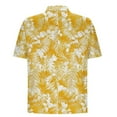 thumbnail image 4 of Fznquz Men's Hawaiian Shirts Summer Short Sleeve Shirts Button Down Casual Men Clothing, 4 of 5