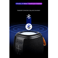 thumbnail image 5 of New Portable Bluetooth Speaker, Fabric Design with TF Card Playback, Dual Magnet Deep Bass & Hi-Fi Sound, Long Battery Life, Compact for Home, Outdoor Gatherings & Picnics, 5 of 6