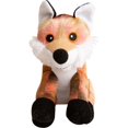 thumbnail image 1 of 6 in. Fitz Fox Dog Toy, Brown, 1 of 1