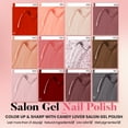 thumbnail image 5 of Candy Lover Gel Nail Polish Kit with UV LED Lamp, 12 Colors Rose Lover Gel Polish Starter Kit, All-in-One Quick Dry Soak Off Nail Gel Manicure Kit with DIY Tools Valentine Gift for Women, 5 of 10