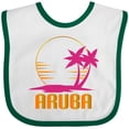 thumbnail image 3 of Inktastic Aruba Apparel for Cruise Girls Baby Bib, 3 of 4
