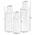 thumbnail image 6 of Decorative Antique Style Metal Bottle Shape Gold Floor Vase for Entryway, Living Room or Dining Room, 6 of 10