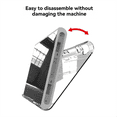 thumbnail image 4 of Transparent Protective Case for Switch 2 Split Case Cover Anti-Fall Protective Shell Cover Game Console Clear Case,1 x Transparent Protective Case Kit,Transparent, 4 of 8