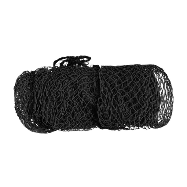 Red de práctica de golf, red de entrenamiento de golf, red de softbol, red de barrera de malla portátil de alta resistencia, red de golpeo para golf 45 m negro con nudo