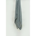 thumbnail image 3 of Rizzy Home  Chevron Hand Loomed Woven Throw Navy/ Natural, 3 of 5