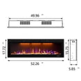 thumbnail image 2 of Valuxhome BI50 Ac 110-120V-60Hz 750W-1500W 5200 BTU Heater Provides Supplemental Zone Heating for Up To 1000 sq ft., 2 of 7