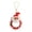 A, variant on Christmas DIY Pipe Cleaner Wreath Ornament, Christmas Holiday Handcrafted Gift