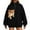 Black, variant on Glisme Sweatshirt For Women Hoodies With Cat Bag Plus Size Cat Dog Carrier Long Sleeve Sweatshirt Cute Pet Holder Hoodie Lightweight Top Everyday Wear White