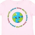 thumbnail image 4 of Inktastic Peace Love Earth Boys or Girls Toddler T-Shirt, 4 of 5