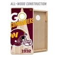 thumbnail image 4 of YouTheFan NFL Washington Commanders 2' x 4' Cornhole Game No Bags, 4 of 5
