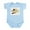 Sky Blue, variant on CafePress - New Broom Infant Bodysuit - Baby Light Bodysuit, Size Newborn - 24 Months