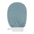 thumbnail image 2 of Guante de baño Limpiador perfecl suave para piernas azul, 2 of 3
