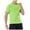 Green, variant on Kaemgyyd Mens Muscle T Shirts Stretchy Quick-Dry Crew Neck Short Sleeve Tops Solid Breathable Gym Workout Athletic Summer Tee