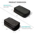 thumbnail image 2 of Bolsa organizadora de cables TRAVELKIN Travel Electronic negra, 2 of 6
