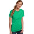 thumbnail image 1 of Hanes Womens Nano-T T-shirt, 2XL, Shamrock Green, 1 of 1