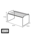 thumbnail image 7 of Spice Rack Sturdy Bathroom Organizer for Kitchen Countertop Bathroom Toilet Black S, 7 of 7