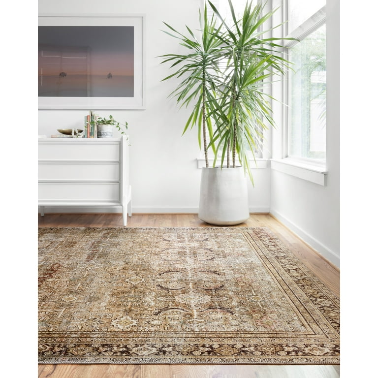 Loloi II Layla LAY-13 Antique Moss Rug - 5 ft x 7 ft 6 in