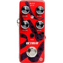 Pigtronix Octava Micro Fuzz & Distortion Effects Pedal Red