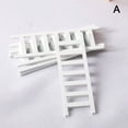 thumbnail image 7 of 5pcs 1:12 Dollhouse Miniature Furniture Wooden Ladder Stairs Home Decoration, 7 of 7
