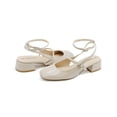 thumbnail image 2 of Zapatilla Elegante Salamandra Formal Vestir Charol Beige 25.5, 2 of 6