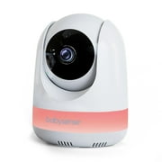 Add On Camera for Babysense Video Baby Monitor MaxView, Remote Pan Tilt Zoom, Two-Way Talk-Back Audio, Long Range, Night Vision, RGB Night Light, Lullabies, Temperature Monitoring