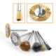 thumbnail image 3 of Juego de cepillos de alambre de acero y alambre de latón, pluma plana en forma de taza, Kit de herramientas rotativas de rueda de pulido, 36 Uds., 3 of 8
