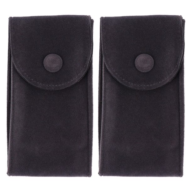 EeaseMX 2 bolsas prácticas para relojes, estuche de almacenamiento profesional, organizador portátil para relojes.
