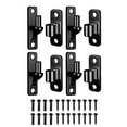 thumbnail image 6 of Sturdy Stainless Steel Gate Hinges 4 Pack for Farm and Barn Door Daily Use, 6 of 7