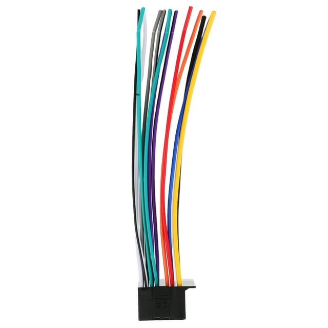 Arnés de cables para radio estéreo de vehículo con adaptador de conector, receptor de radio de repuesto compatible con Pioneer