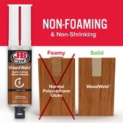 J-B Weld 50151 Woodweld Epoxy Syringe - 25 ml. Tan